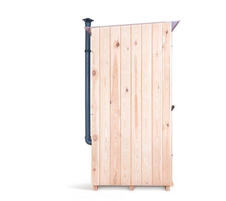 TROBOLO KersaBœm - Toilettenhäuschen aus Holz mit Trenntoilette