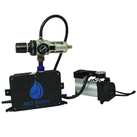 Simplex AER System Entwässerung AES Basic+ mit Druckregler Schwarz/Blau