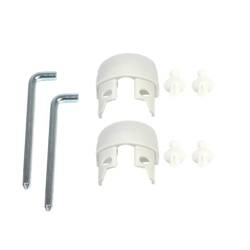 Endkappen mit Bolzen für Befestigungsschiene Thule Sport / Elite, 2er-Satz