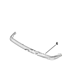 Kamineinsatz oben mit Schrauben für S-5004