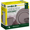 Geschirrset Tête-à-Tête Dolomit