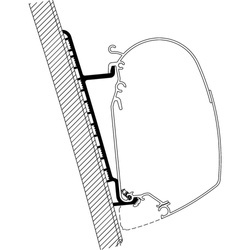 Adapter High Roof H3 für Fiat Ducato ab Bj. 2006/07 zu TO Serie 5