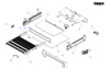Thule Frontschutz 1500603238 für Trittstufe Slide-Out Step V19 12V 400 - Ersatzteil für Ducato, Jumper, Boxer und Crafter