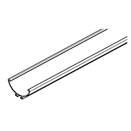 BR-SYSTEMS V-Schiene Silber 130 cm für Fahrradlift