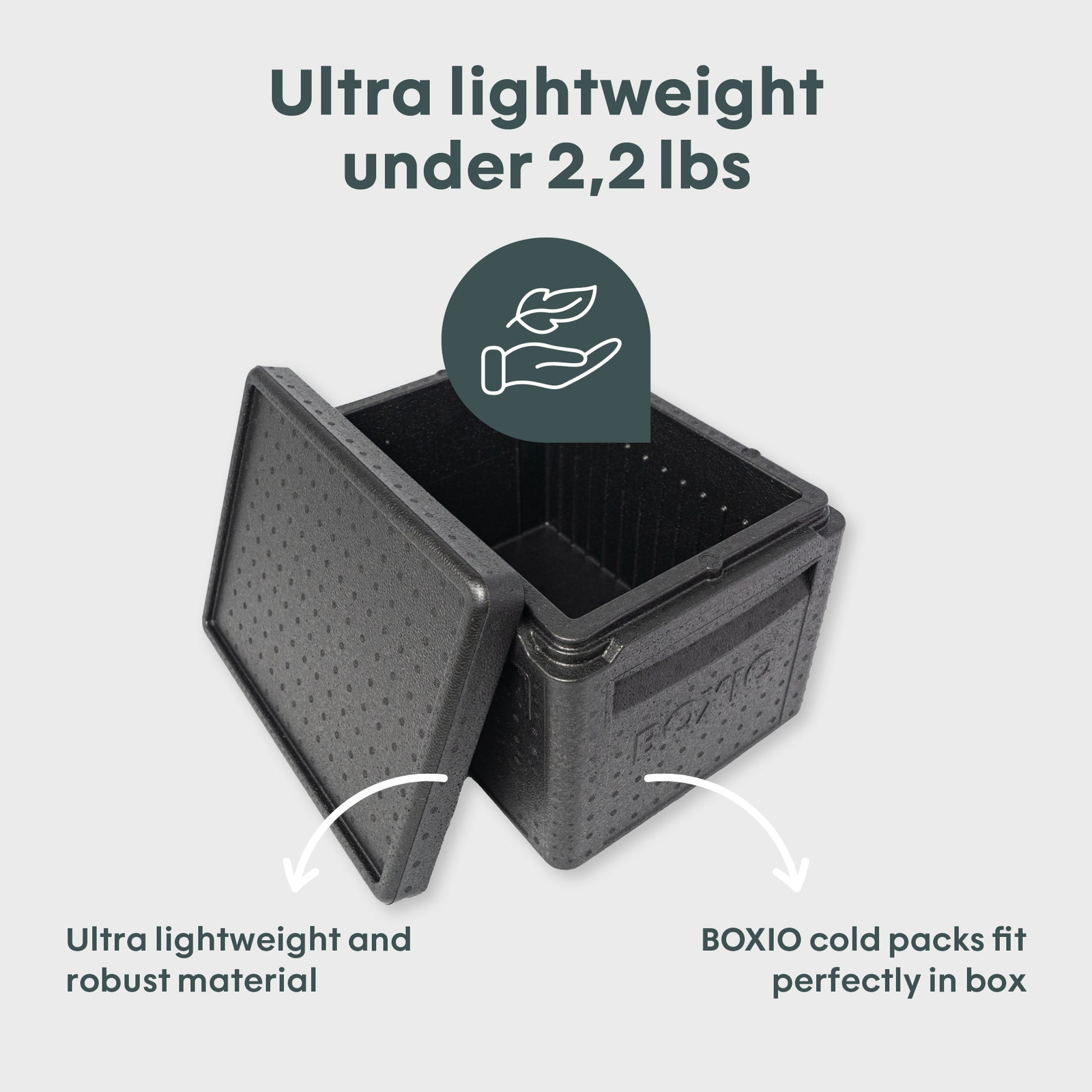 Passive Kühlbox BOXIO COOL aus EPP