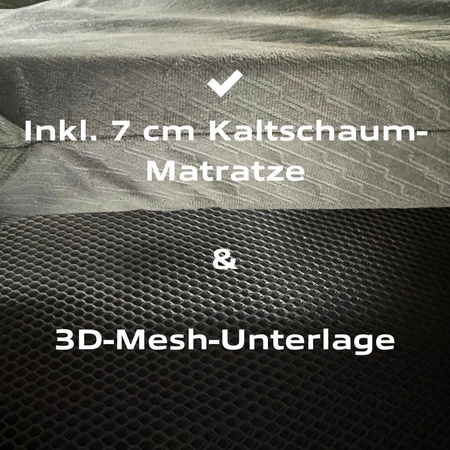 Horntools Dachzelt Themis 140 cm Hartschale Baumwolle und Leinen