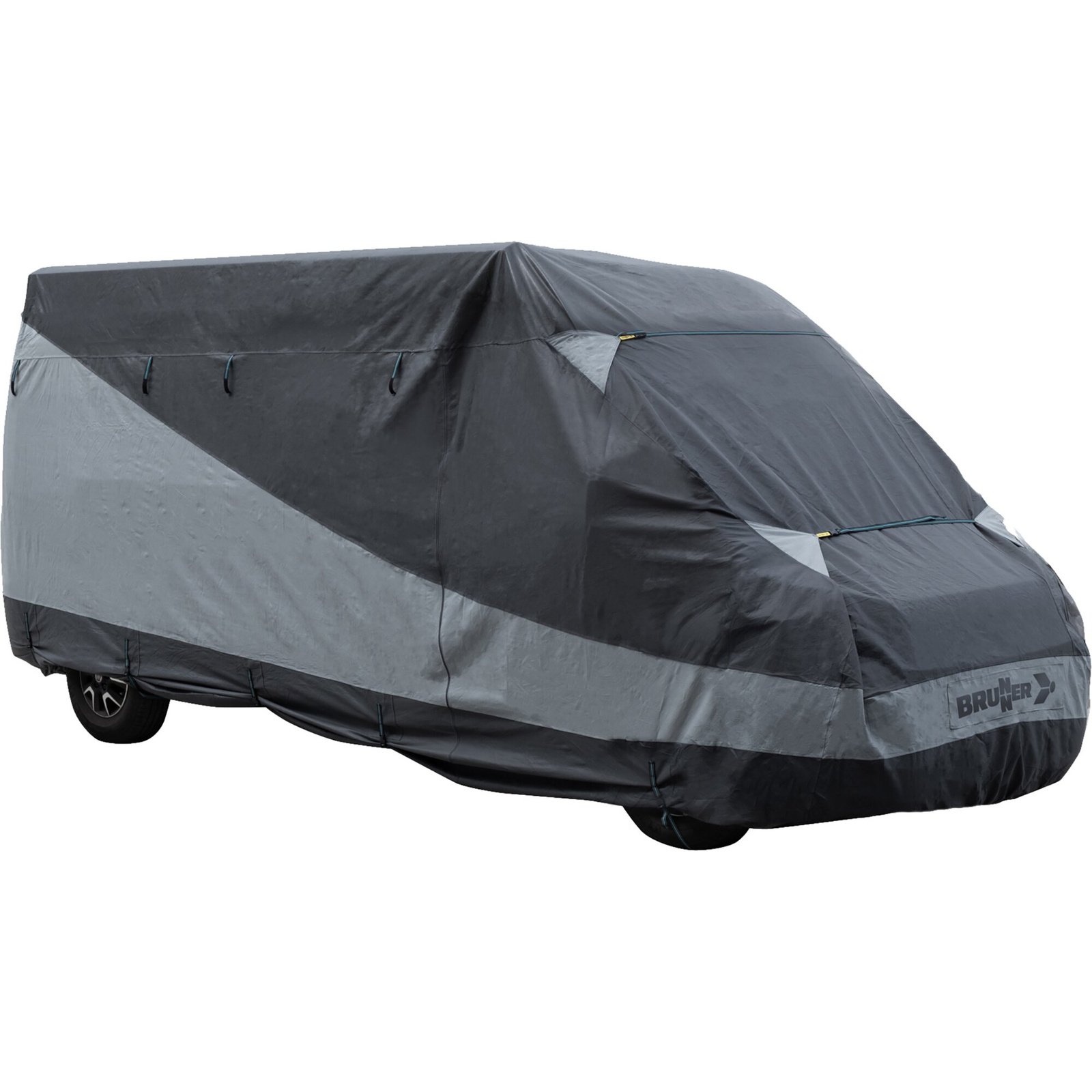 Kastenwagen Fiat Ducato unter der Schutzhülle Brunner Pro Cover Design 12M