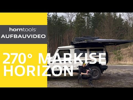 Horntools Markise Horizon 270° 200 cm Beifahrerseite