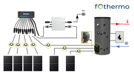 200 l Photovoltaic Water Heater