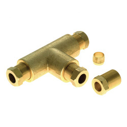 T-Stück 8mm Kupfer-Gasrohr