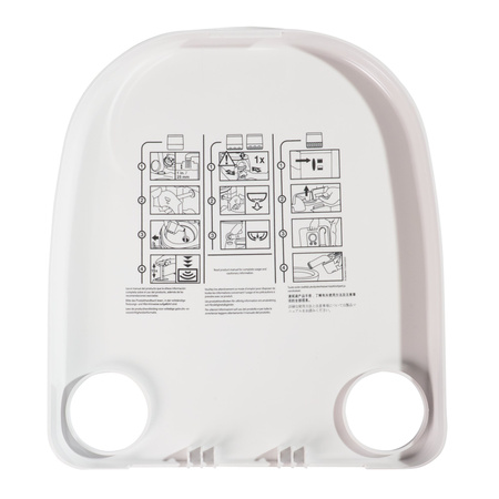 DOMETIC Toilettensitz mit Deckel weiß für Typ 972, 976