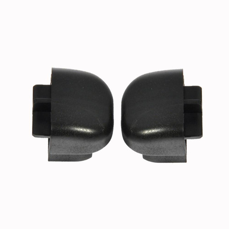 Endkappen, schwarz, Satz links und rechts