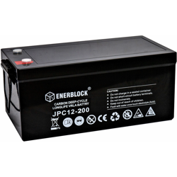 120AH LITHIUM LiFePO4 ENERBLOCK 12.8V Akku mit Heizmatte