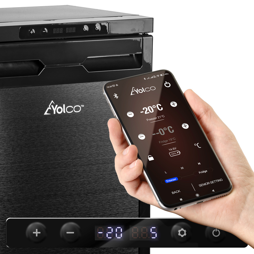 Steuerung des Yolco KL50D per App