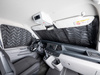 Thermoisolierung Fahrerhaus Ford Tourneo Custom ab 2023, kurzer und langer Radstand - Carbest Premium Thermomatten mit Magneten, Isoflex 7-lagig, 3-teilig