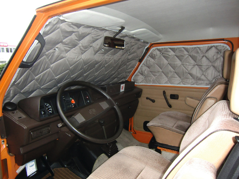 Thermoisolierung Heckscheibe VW T3 1979-1990 - Carbest Isoflex Thermomatte, 9-lagig