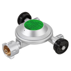 Niederdruckregler KLF x 2 x G 1/4 LH-KN 50 mbar Camping