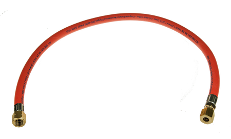 IGT 600mm Gasschlauch 1/4 LH-UEM x RVS 8mm PS 10 bar