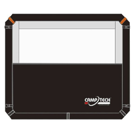 CAMPTECH Extra Element für Windschutz Granat Air - aufblasbar, 165 x 140 cm