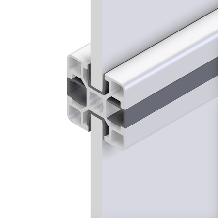 MiniTec Kantprofil grau 1,9 m