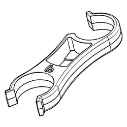 BR-SYSTEMS Klemmhalter für Fahrradträger 270g