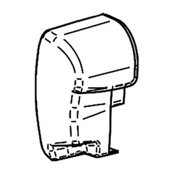 Endkappe links (Motor) für TO 8000