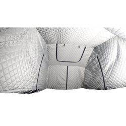 Horntools Thermozelt Innen Themis 165 cm Silber-Grau