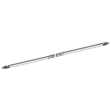 Stützfuß 138 cm TO 4900, 3 m