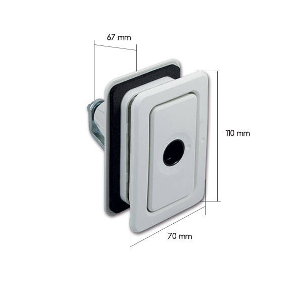 Maße des STS Quadro 2015 - 70 x 110 mm