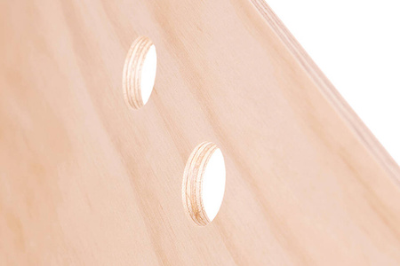 TROBOLO KersaBœm - Toilettenhäuschen aus Holz mit Trenntoilette mit 300 l Komposter
