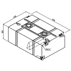 Wassertank 200 l