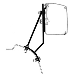 Adapter Ford Transit / Tourneo Custom V710 für Thule 3200