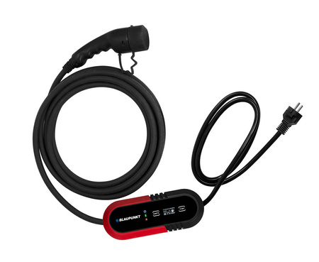 Blaupunkt Einphasiges tragbares Ladegerät für Elektroautos - Typ 2 Stecker
