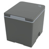 Trelino Evo M Trenntoilette Komposttoilette Anthrazit, 5 l / 8 l, Soft-Close, ohne Wasser und Chemie