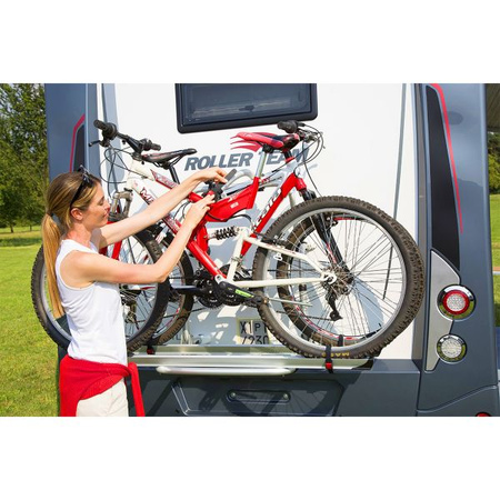 Fiamma Carry-Bike Pro C Fahrradträger für die Wohnmobil-Rückwand, silber - für 2 bis 4 Fahrräder, 60 kg