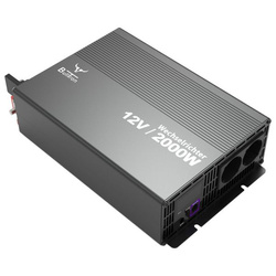 Wechselrichter 2000 W ohne Netzvorrangschaltung mit Display