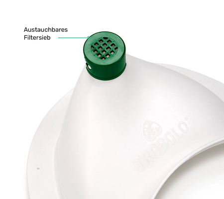TROBOLO Urinseparator weiß - Einsatz für DIY Trenntoilette