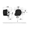 Truma MonoControl CS - Gasdruckregler 30 mbar mit Crashsensor, Einflaschenbetrieb, 1,5 kg/h, Abgang 8/10 mm, für Wohnwagen und Wohnmobil