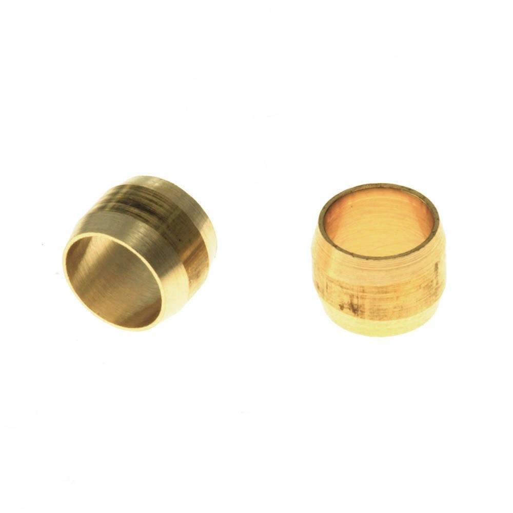 Klemmring Ø8 mm niedrig GB493 N aus Messing für RVS-8-Verschraubungen