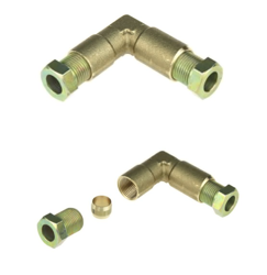 Kupfer-Reparaturverbinder – Ø8 / Ø8 mm – 90°-Winkel