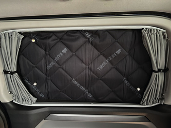 Thermoisolierung Wohnraum Renault Trafic / Opel Vivaro ab 2014, langer Radstand, für Fahrzeuge mit Schiebetür rechts - Carbest Isoflex Thermomatten, 7-lagig, 5-teilig