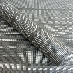 Zeltteppich Arisol Standard Rigato, dunkelgrau, 300 x 300 cm