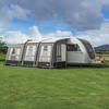 CAMPTECH Anbau Opal Air für Wohnwagen rechts - Küche, Abstellraum oder Schlafplatz
