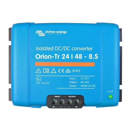 Orion-Tr 24/48-8,5A (400W) isolierter Victron DC-DC-Wandler