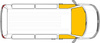 Thermoisolierung Fahrerhaus Renault Master / Opel Movano 2005-2010 - Carbest Isoflex Thermomatten, 9-lagig, 3-teilig