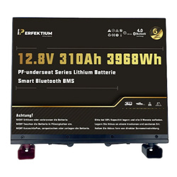 Camping-Akku Unter Sitz 12,8V 310Ah 30kg Lithium