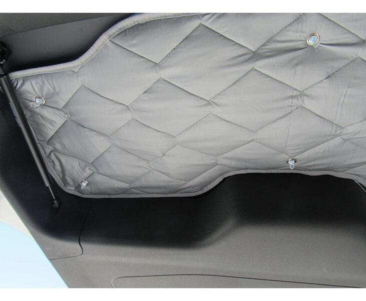 Thermoisolierung alle Fenster Citroen Spacetourer / Opel Vivaro / Peugeot Expert / Toyota Proace ab 2017 - Carbest Isoflex Thermomatten, 9-lagig
