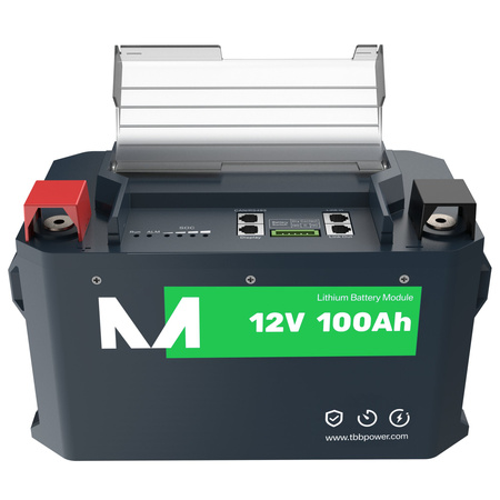 Lithium Batterie M12-100/P mit Heizung LiFePO4