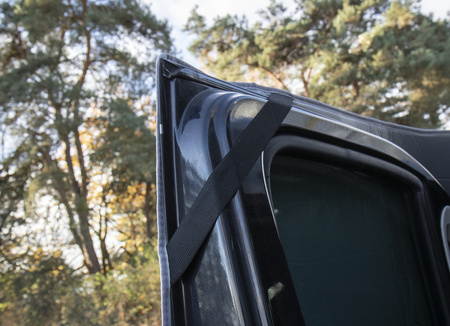 Außen-Thermoisolierung Fahrerhausscheiben Renault Master 2005-2010 - Carbest X-Trem Außenisoliermatte