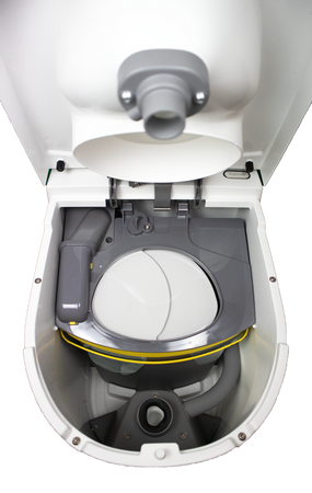 Separett Tiny Trenntoilette mit Urinablauf Ø32 mm, 12 V / 230 V